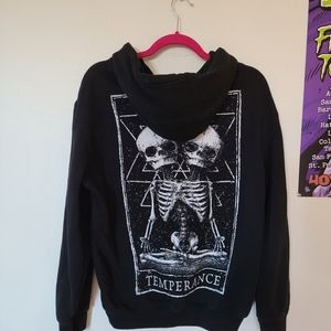 🐦‍⬛Black Craft size men's S zip up hoodie.